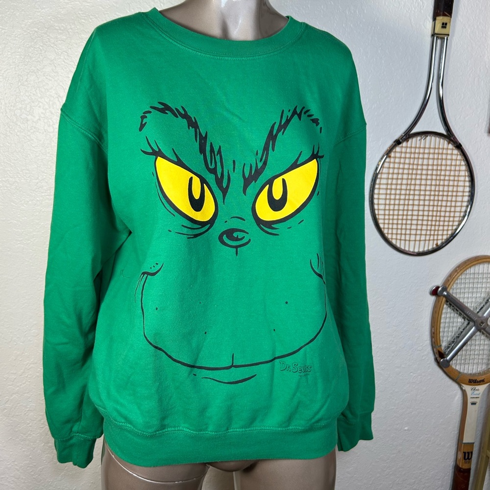 Grinch Naughty Green Sweater